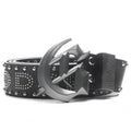 Forged GS Studded Belt Black