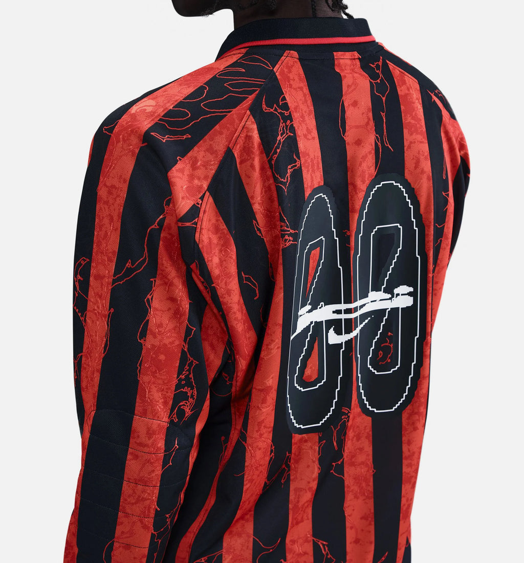NSW Air Mens Long Sleeve Jersey Picante Red University Red Black