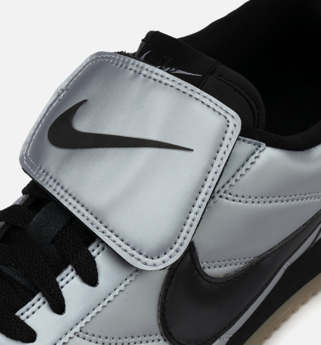 Cortez Leather SE Tiempo Pack Mens Lifestyle Shoe Metallic Cool Grey Black Gum Dark Brown