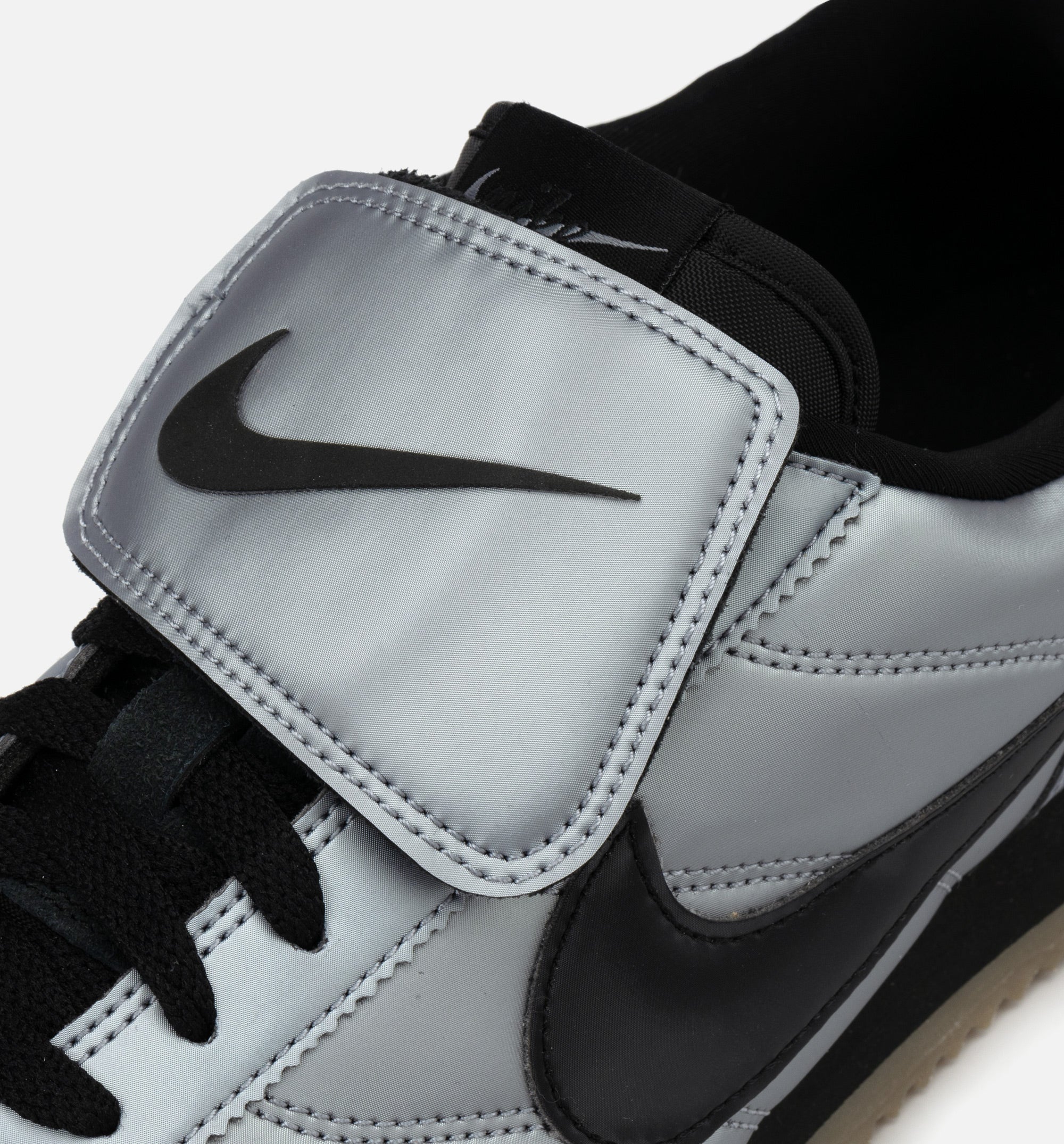 Cortez Leather SE Tiempo Pack Mens Lifestyle Shoe Metallic Cool Grey Black Gum Dark Brown