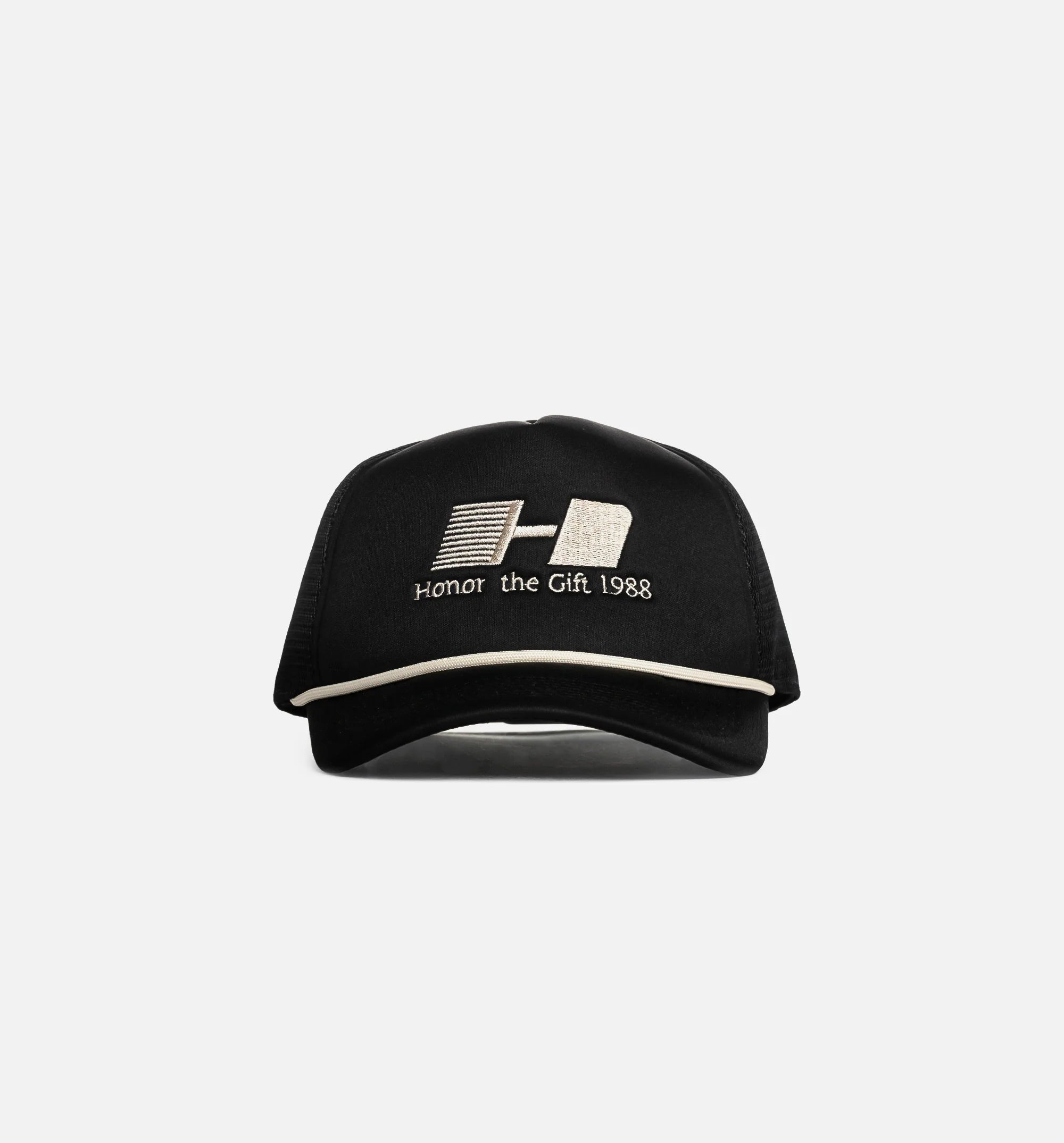 Frequency Trucker Snapback Mens Hat Black