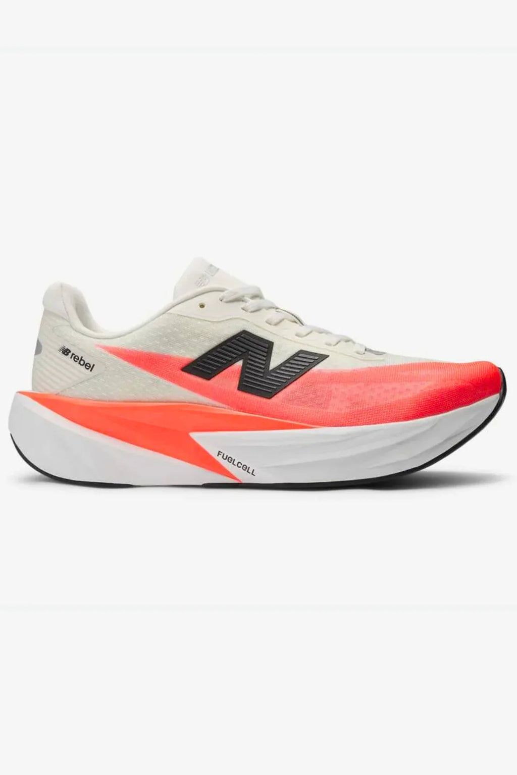 New Balance Fuelcell Rebel V5 Branco Vermelho