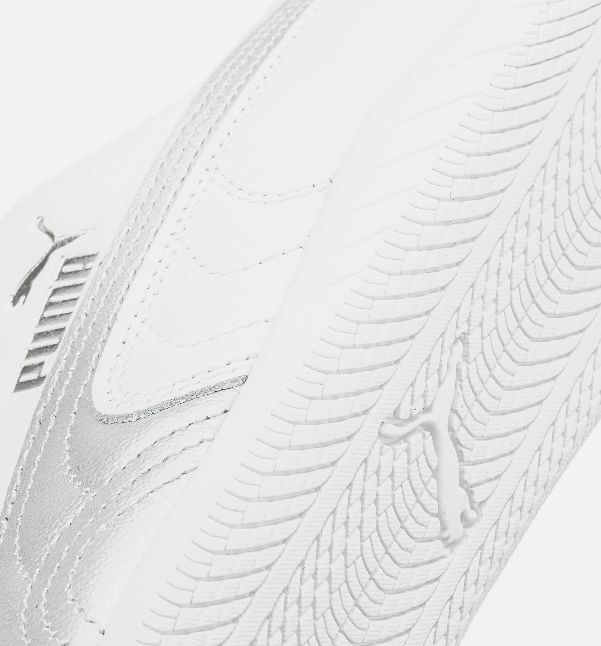 Speedcat Leather Womens Lifestyle Shoe White Silver