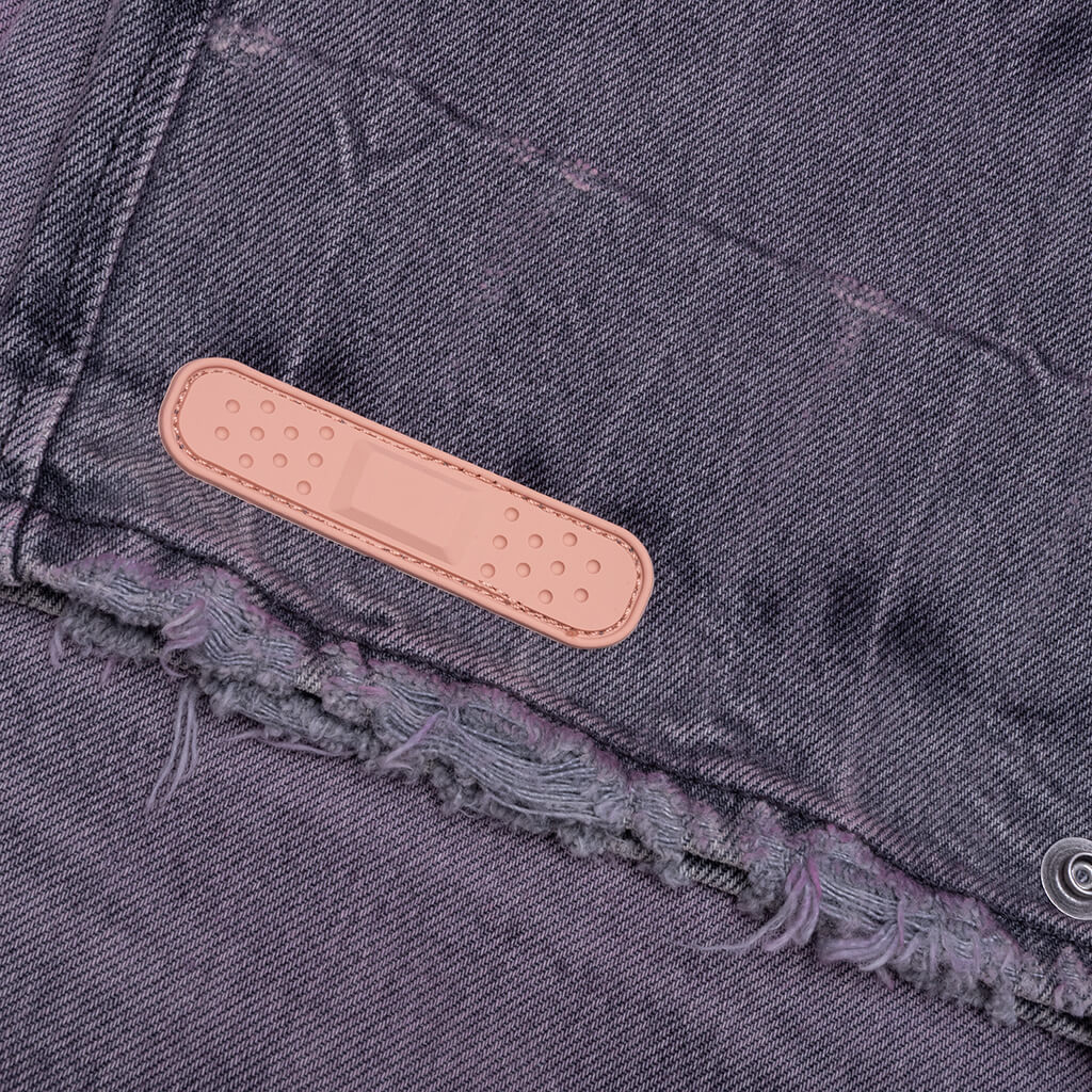 Rich Kid Jeans Washed Black Pink