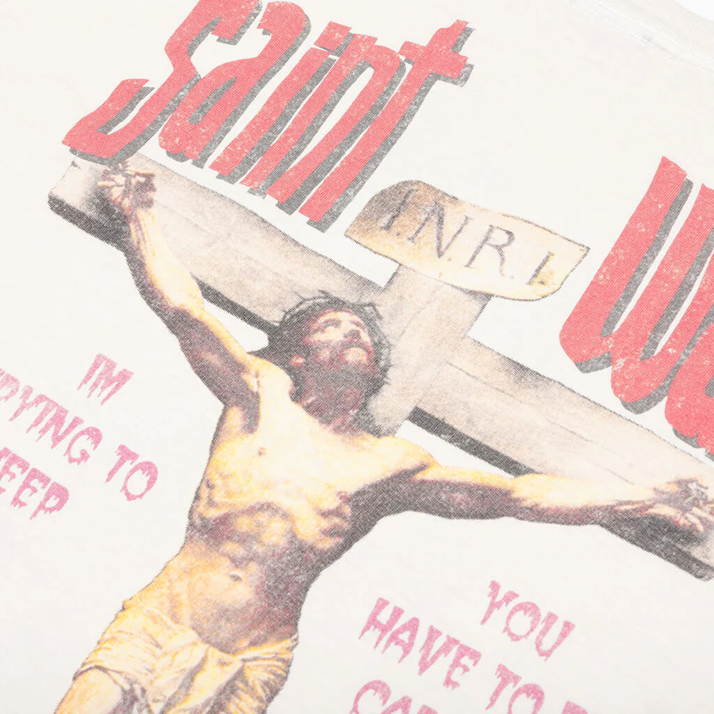 Saint War S S Tee White