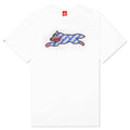 Yikes Stripes S S Tee White