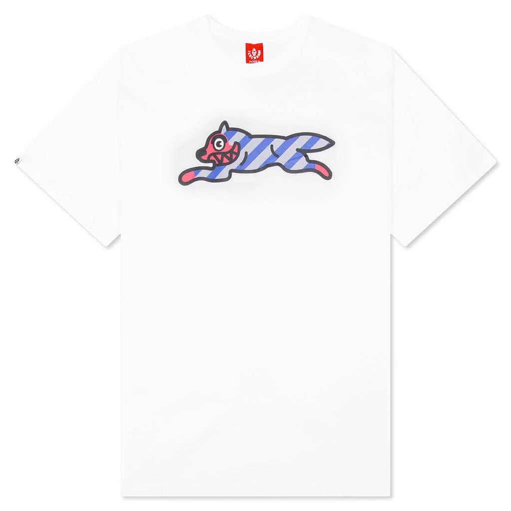 Yikes Stripes S S Tee White