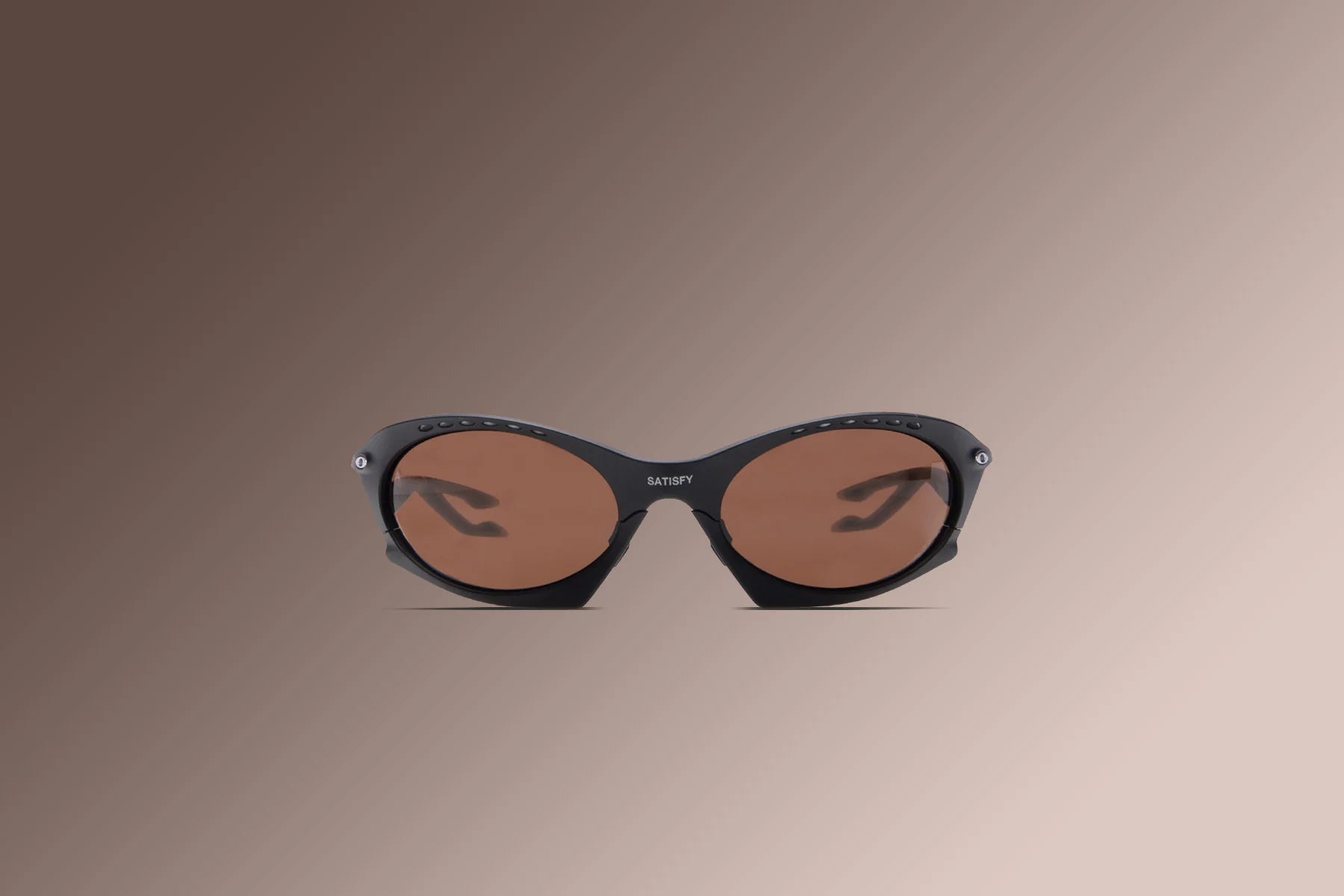 Satisfy Running x Oakley Plantaris Matte Black Prizm Bronze