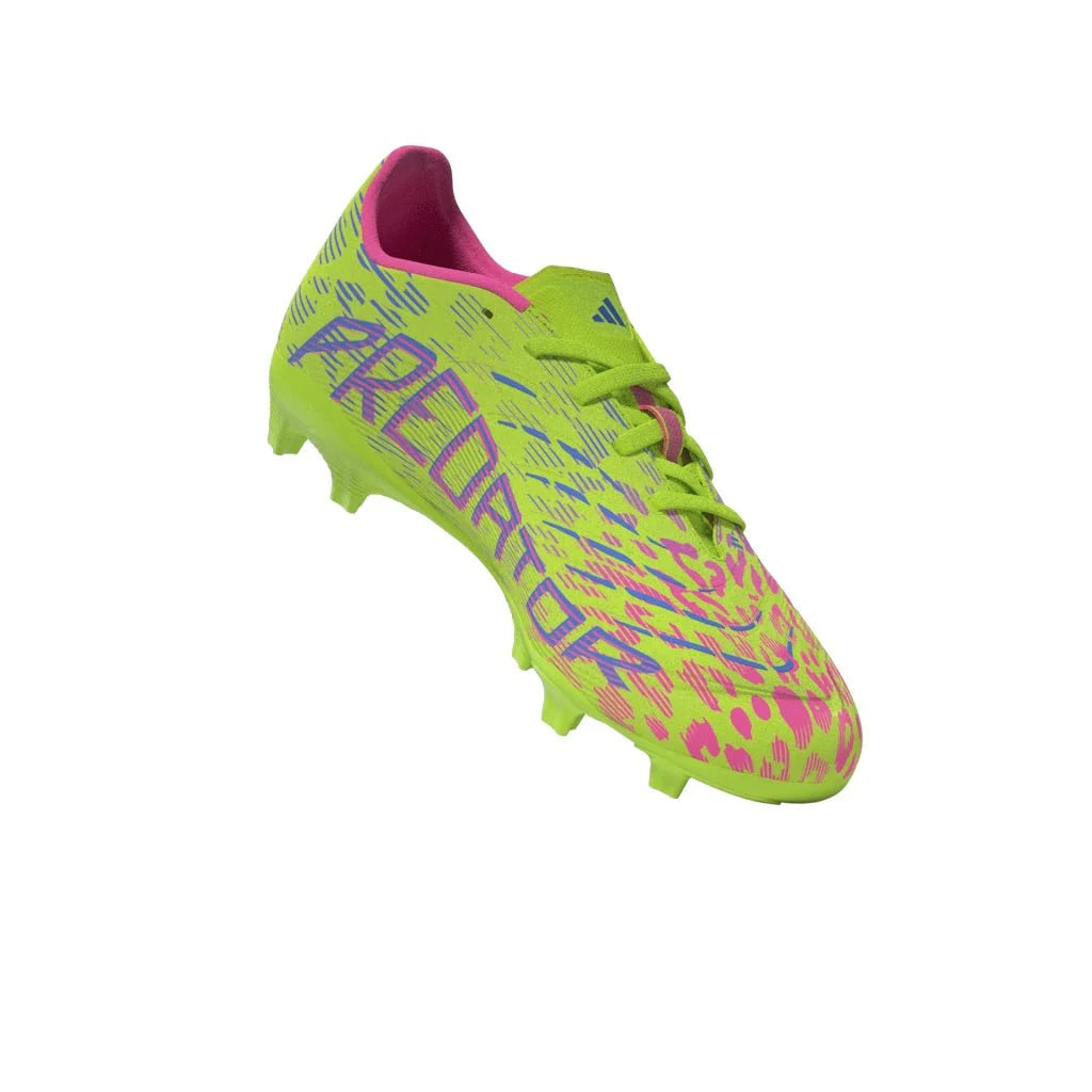 adidas Predator League Firm Multi Ground Boots Junior Lemon Blue