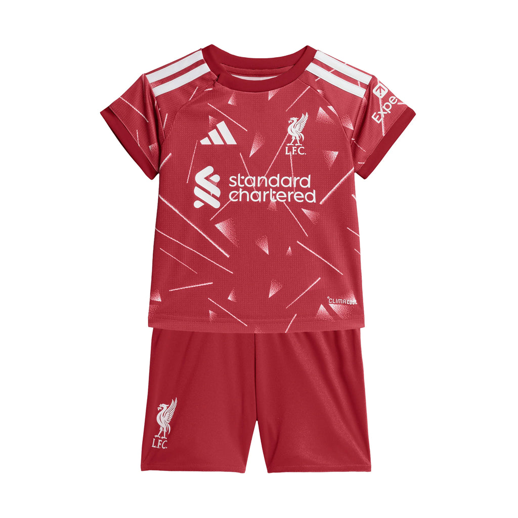 adidas Liverpool FC Home Soccer Baby Kit 26 27 Red