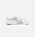 Speedcat Leather Womens Lifestyle Shoe White Silver