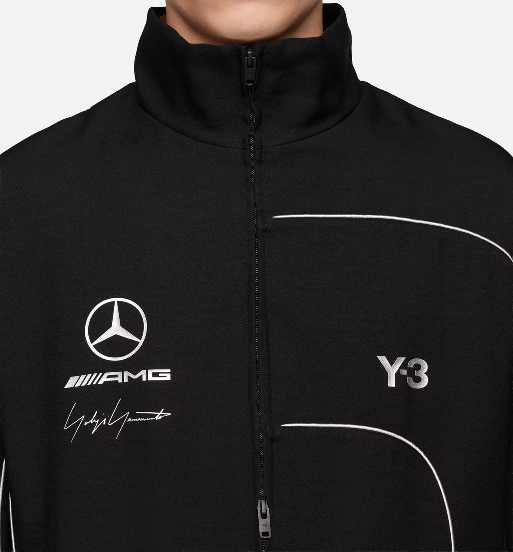 Mercedes Track Mens Jacket Black