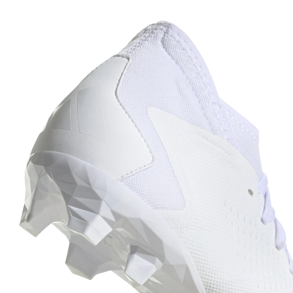 adidas Predator Accuracy3 FG Firm Ground Soccer Cleats White Black