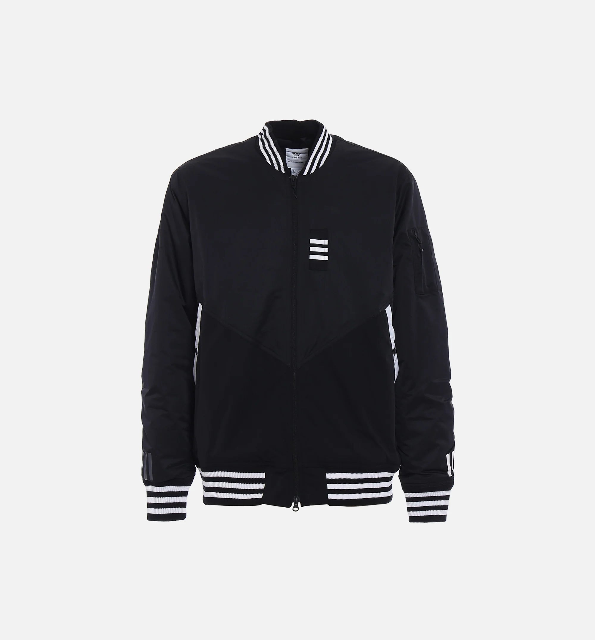 White Mountaineering Collection Mens Flight Jacket Black Black