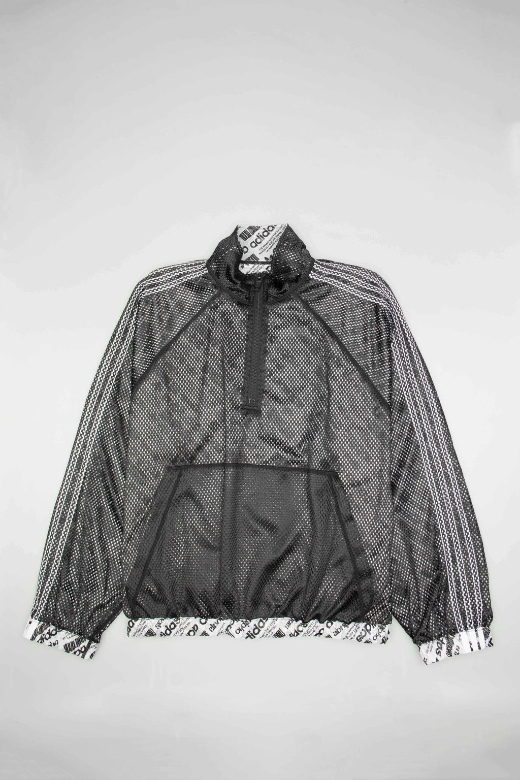 Alexander Wang Collection Mens Windbreaker White Black