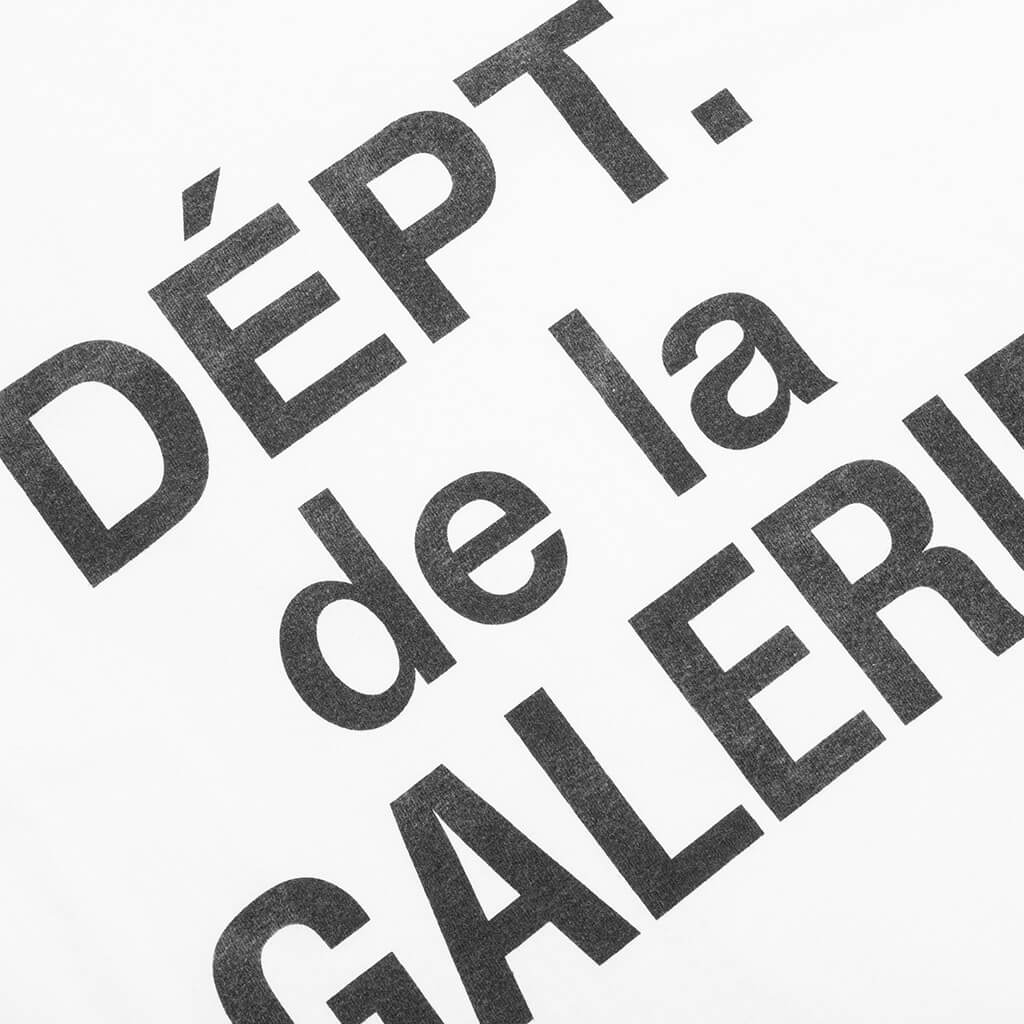 Dept De La Galerie Classic Tee White