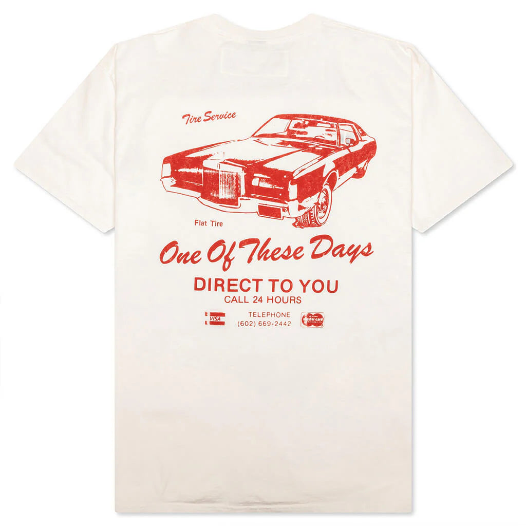 Tire Service T Shirt Bone