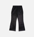 NSW Mid Rise Zip Flared Womens Pants Black Navy