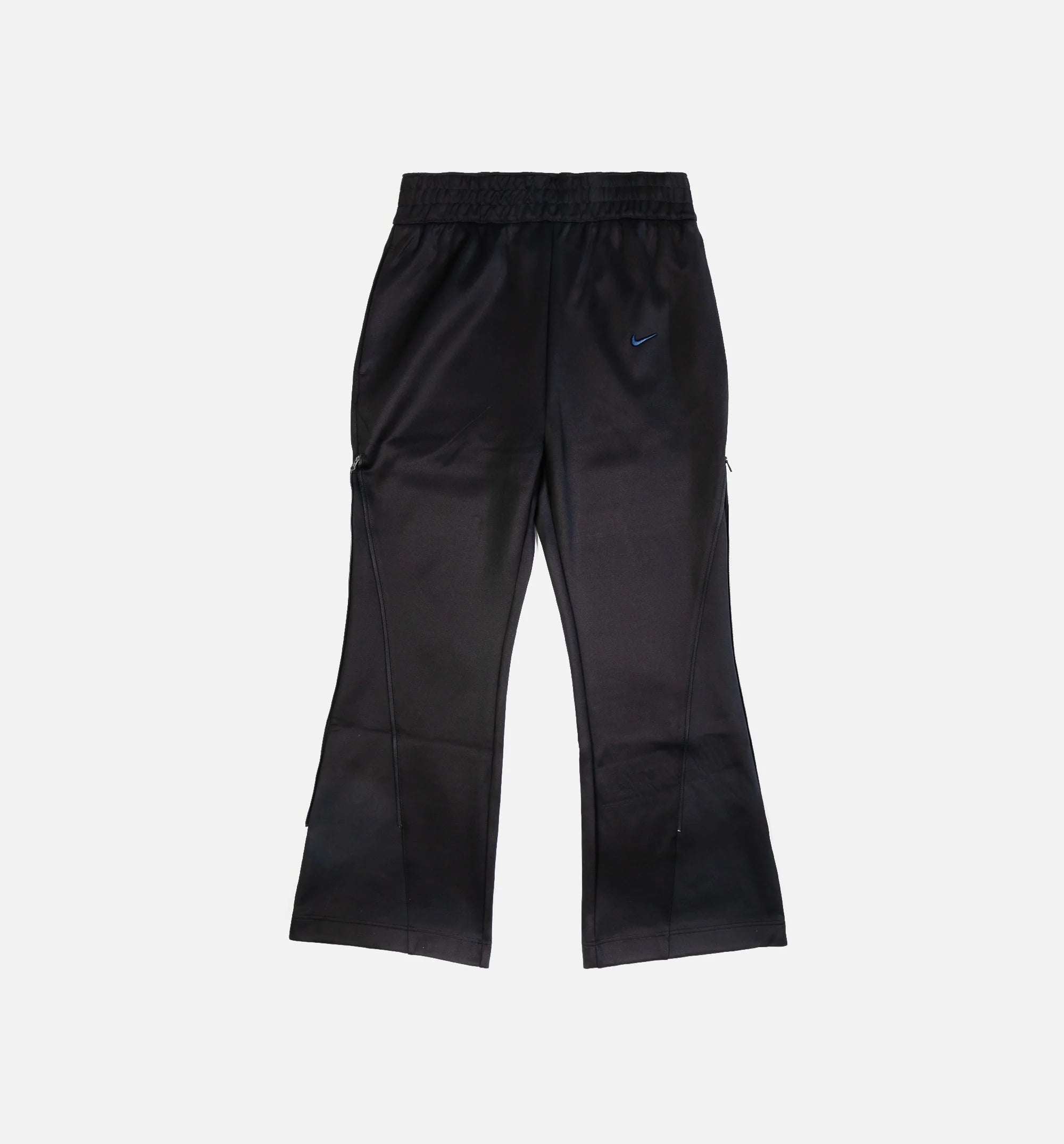 NSW Mid Rise Zip Flared Womens Pants Black Navy