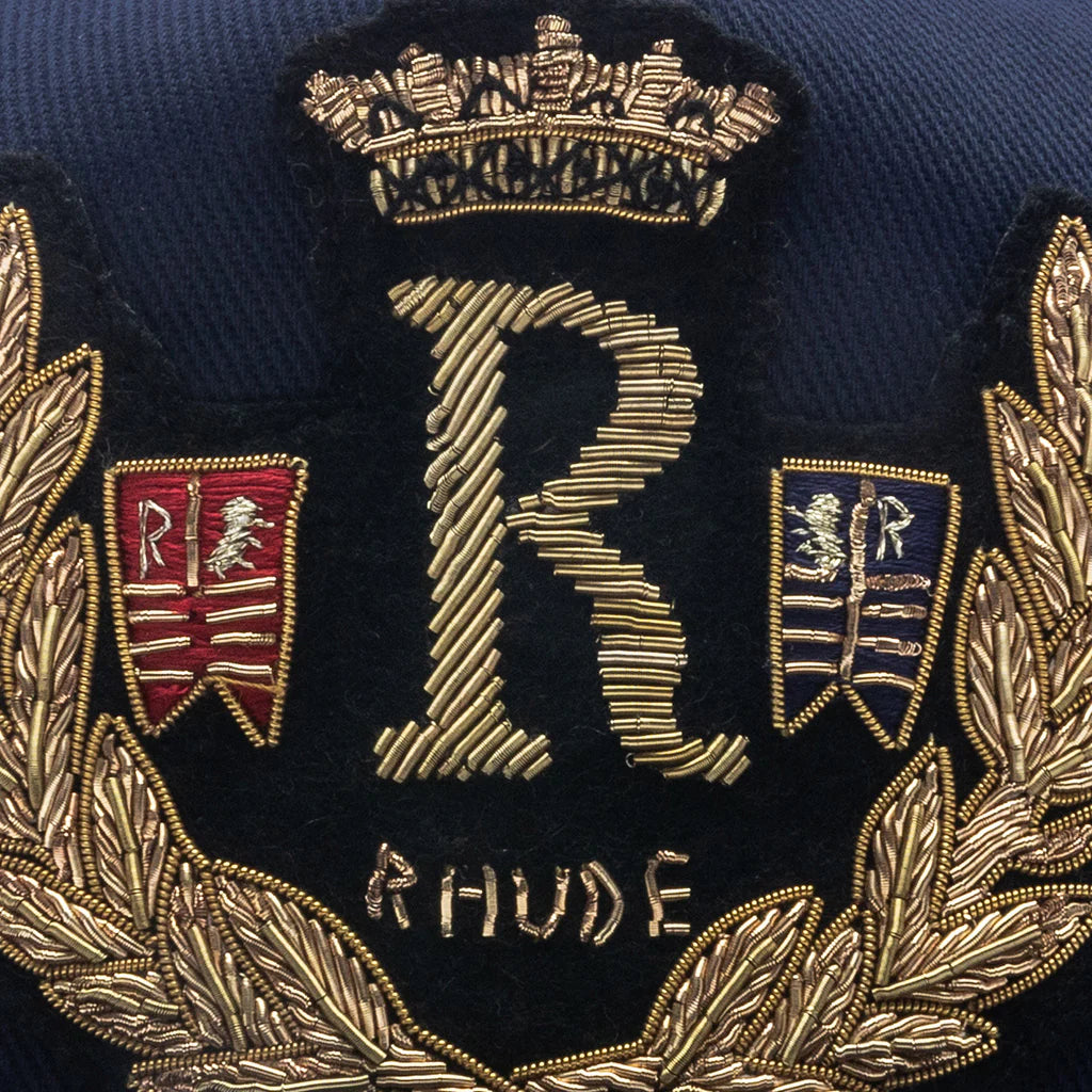 Diana Crest Hat Navy