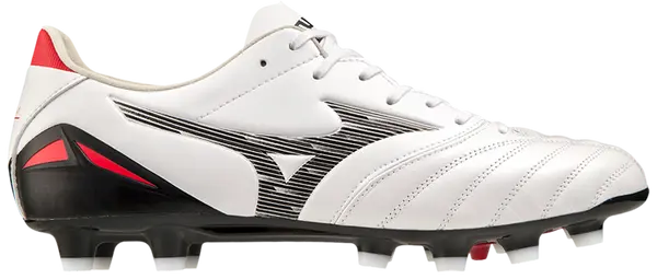 Mizuno Morelia Neo V Beta Japan FG Mens Soccer Cleats White Black