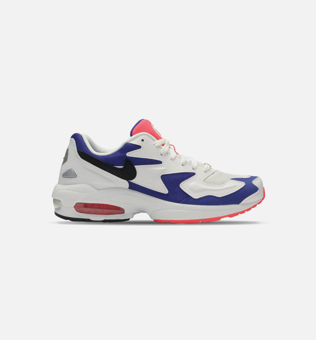 Air Max 2 Light Running Shoe White Pink Purple