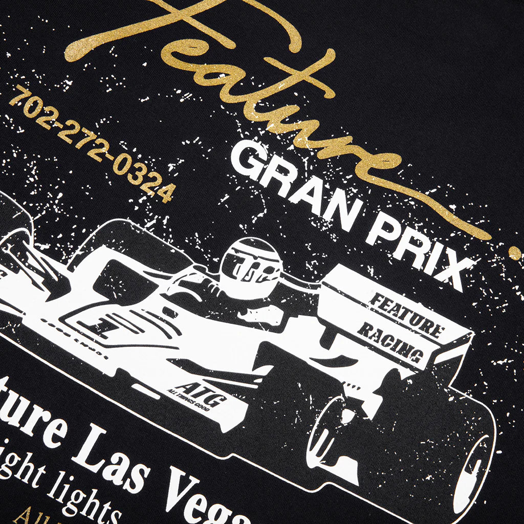 Trackside Tee Black