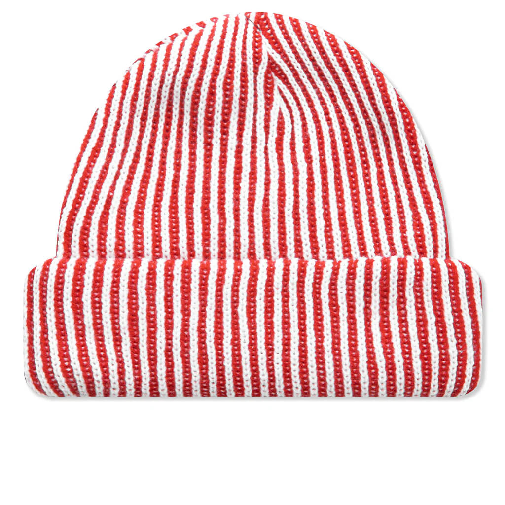 Double Dip Knit Cap Goji Berry