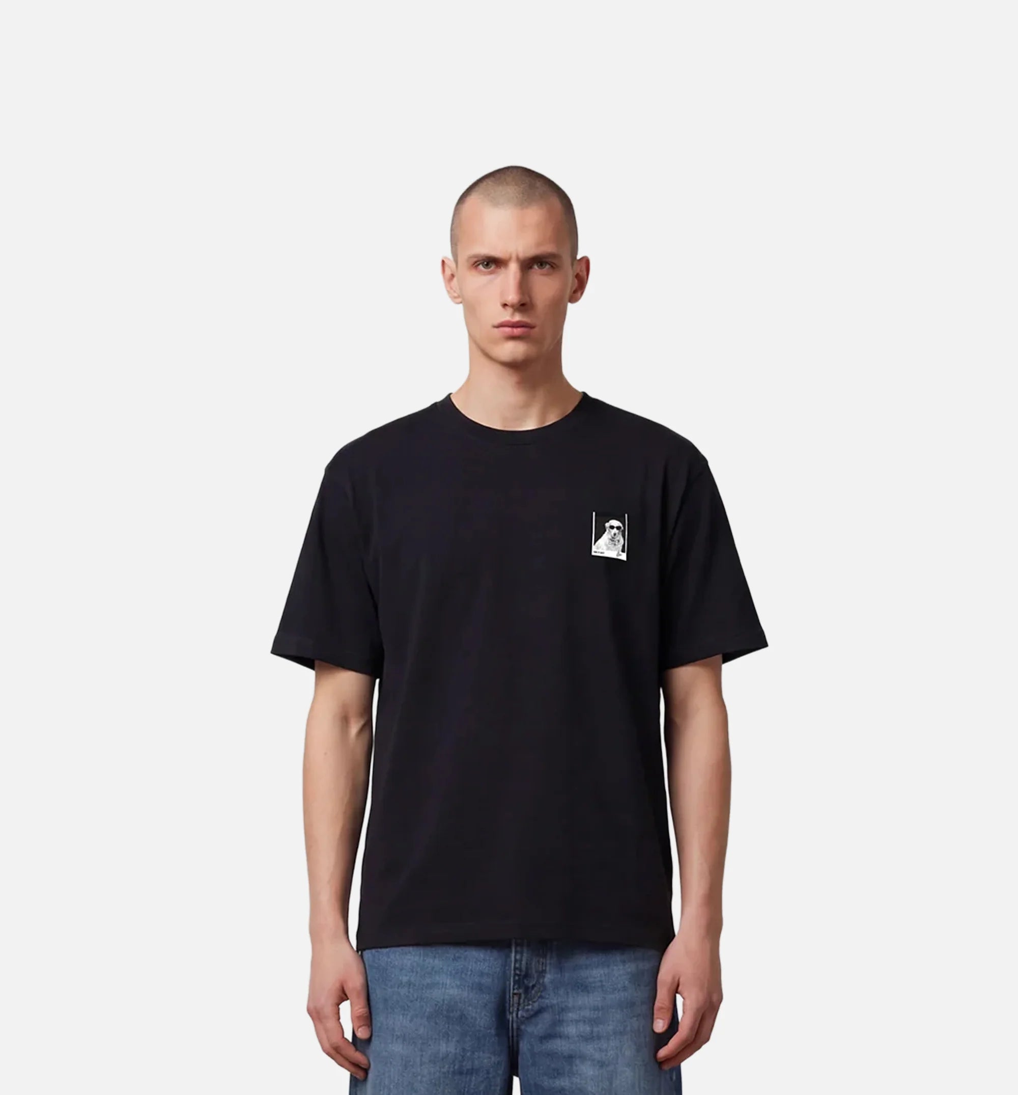 Internet Quotes Mens Short Sleeve Shirt Black