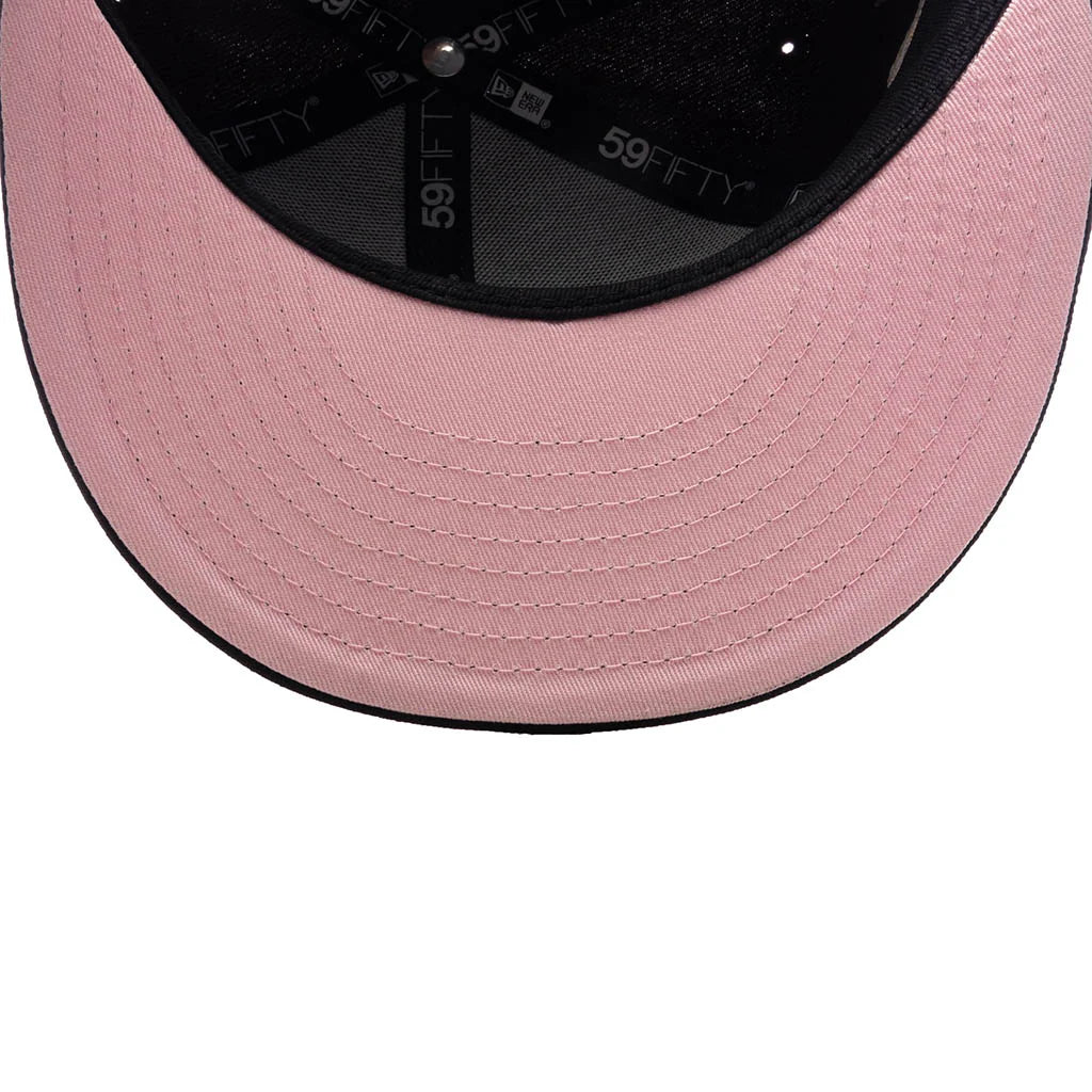 FEATURE x New Era 59FIFTY Fitted SD Padres Cooperstown Walnut Black Cotton Pink