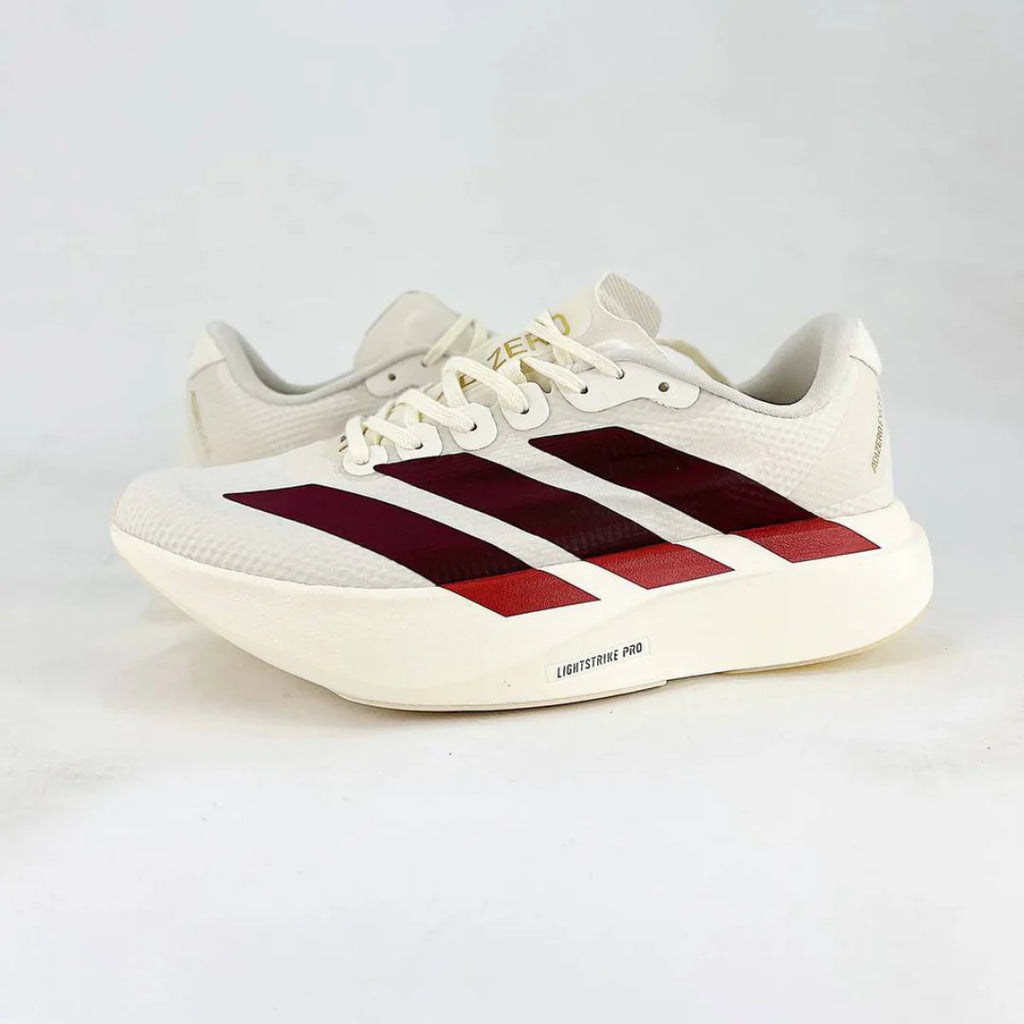 Adidas Adizero EVO SL Branco Bordô Vermelho