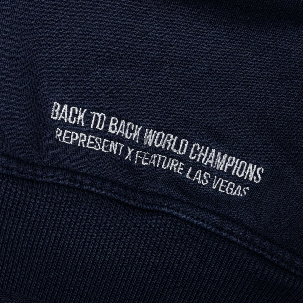 Feature x Represent Champions Hoodie Midnight Navy