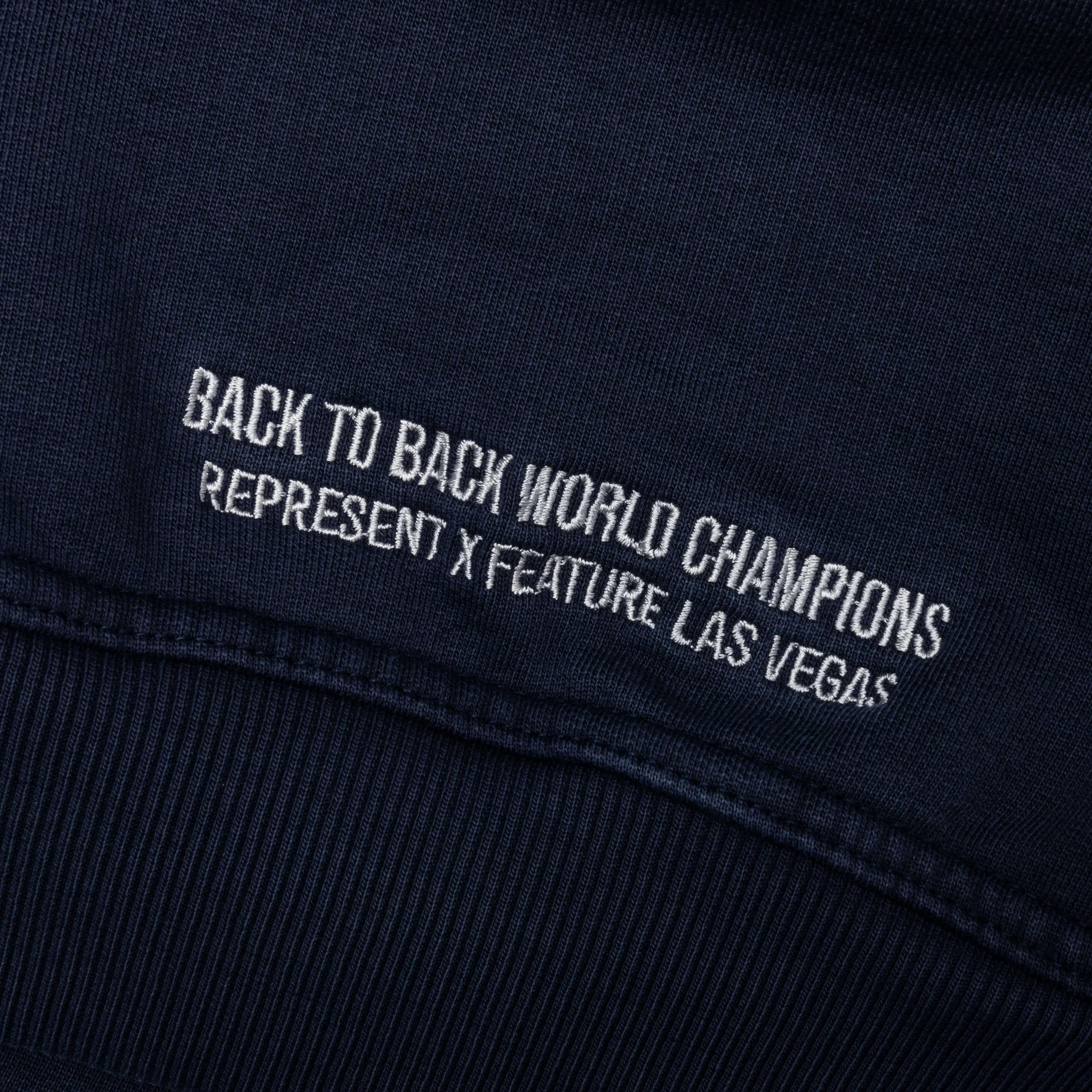 Feature x Represent Champions Hoodie Midnight Navy