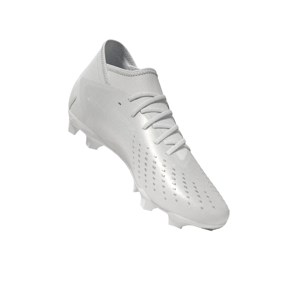 adidas Predator Accuracy3 FG Firm Ground Soccer Cleats White Black