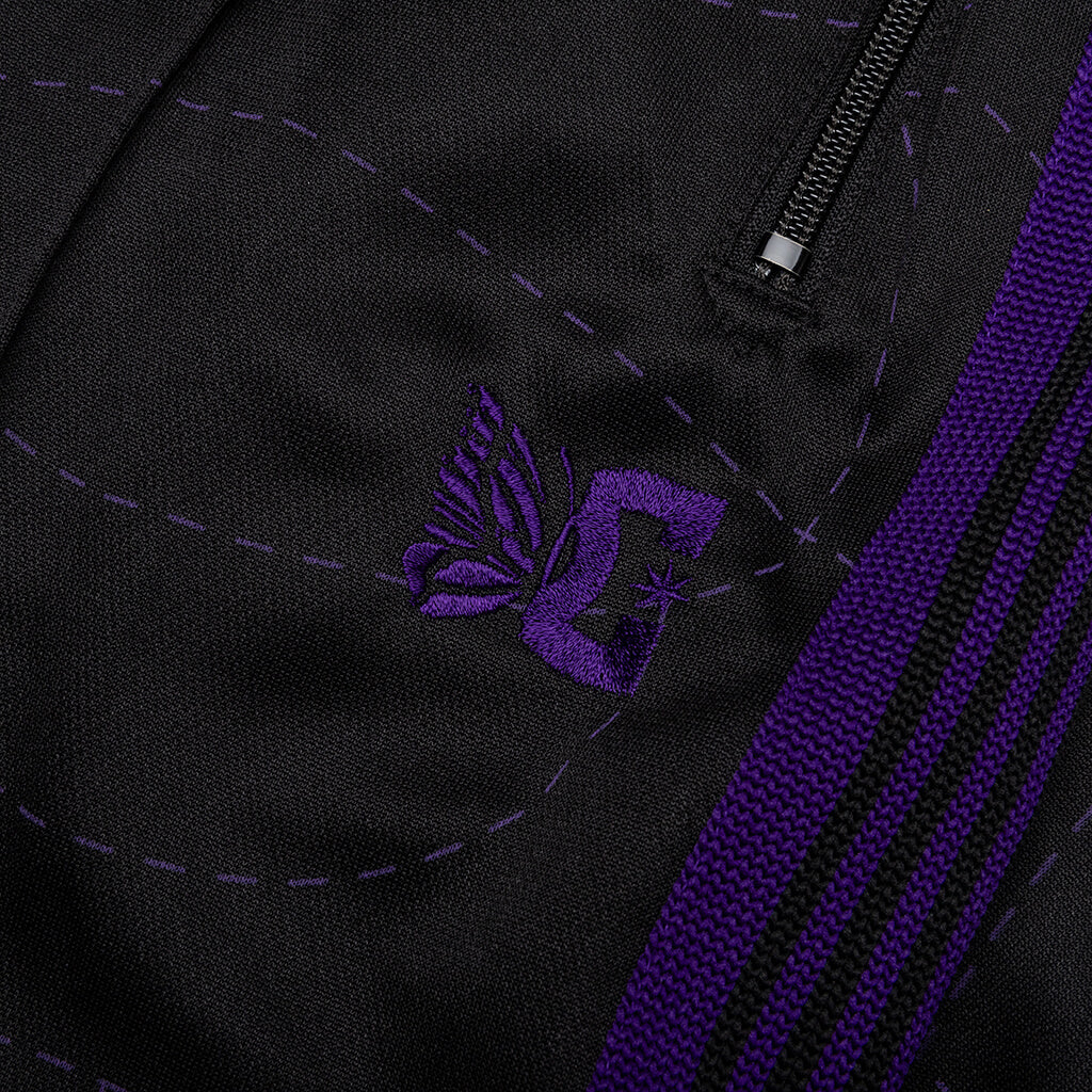 Needles x DC Shoes Track Pant Poly Smooth Black