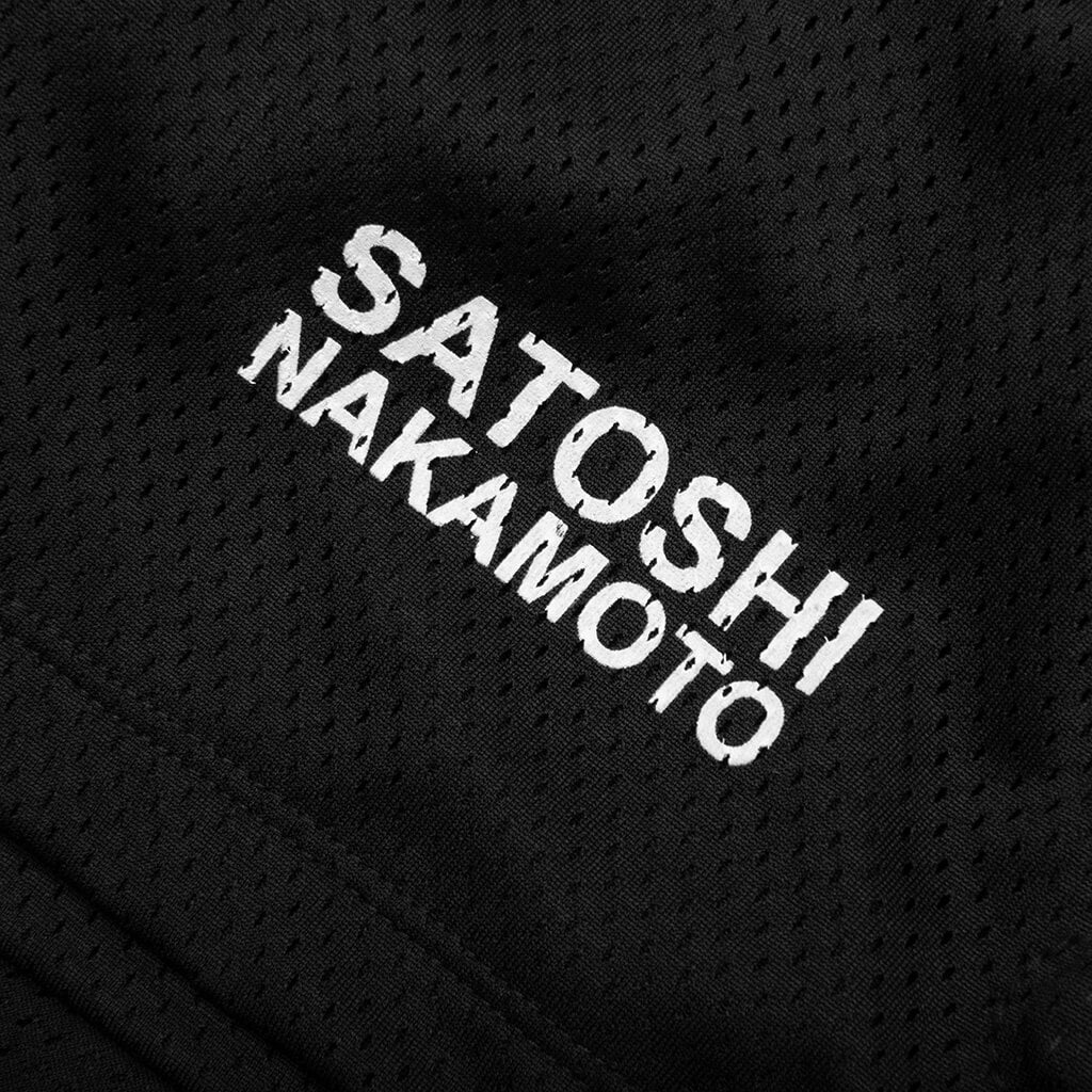 Mesh Moto Short Black