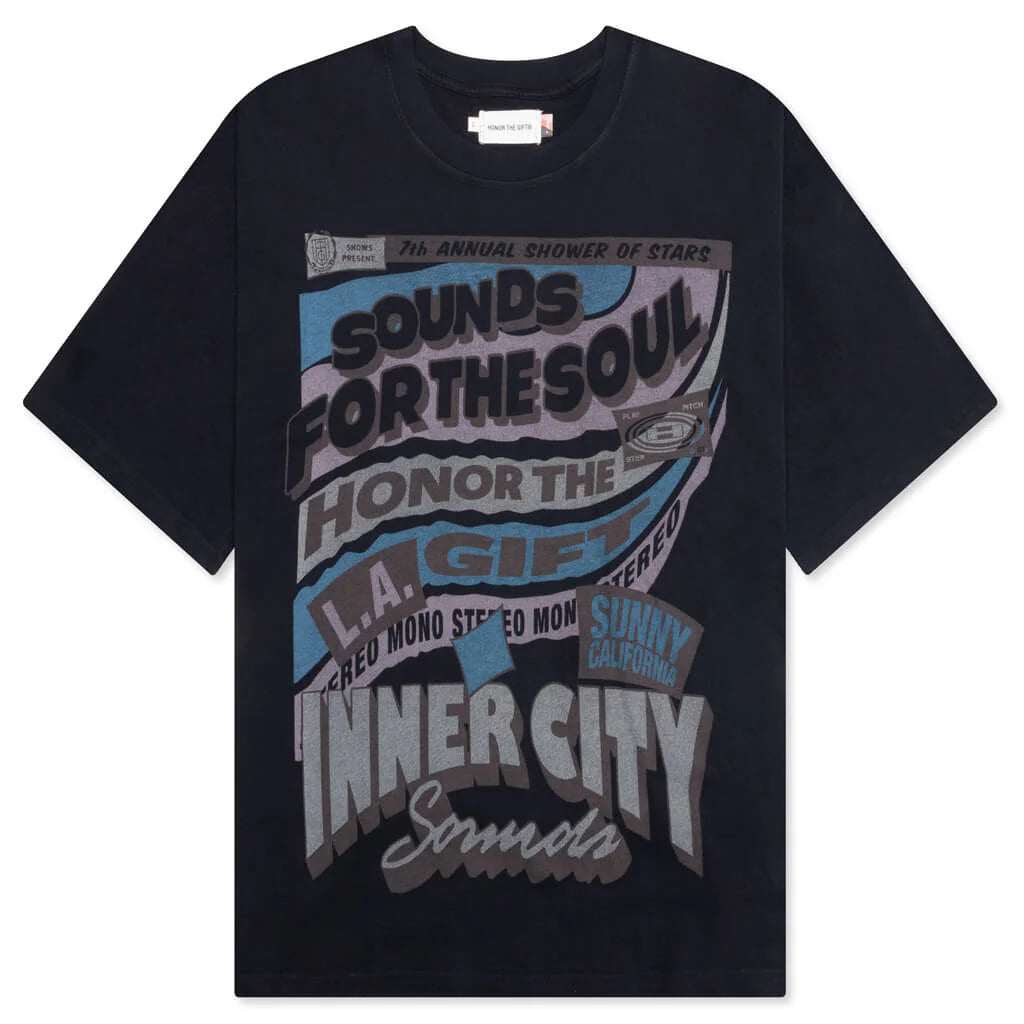 Sounds For The Soul Tee Black