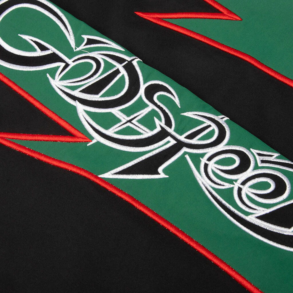 GT Tracksuit Black Green Red
