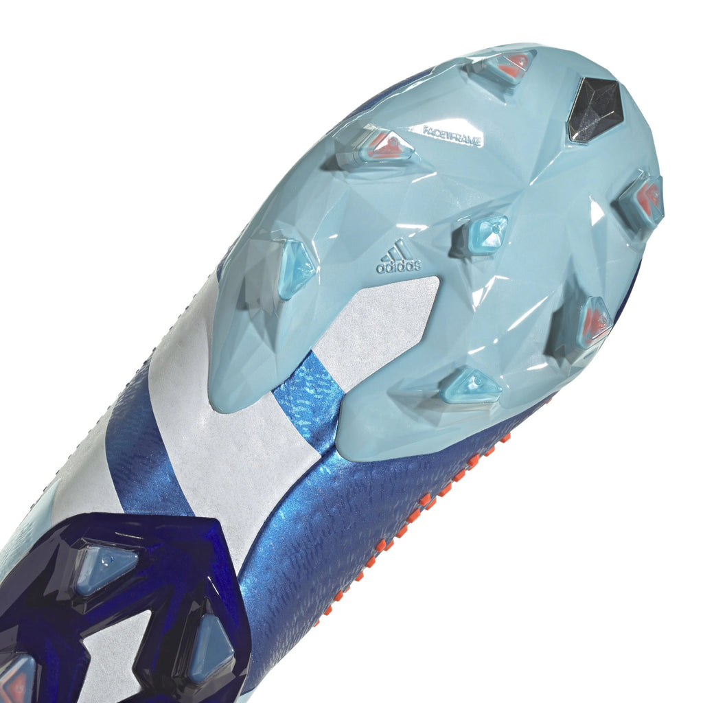 adidas Predator Accuracy FG Firm Ground Soccer Cleats Bright Royal Cloud White Bliss Blue