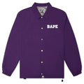 College Coach Jacket Purple