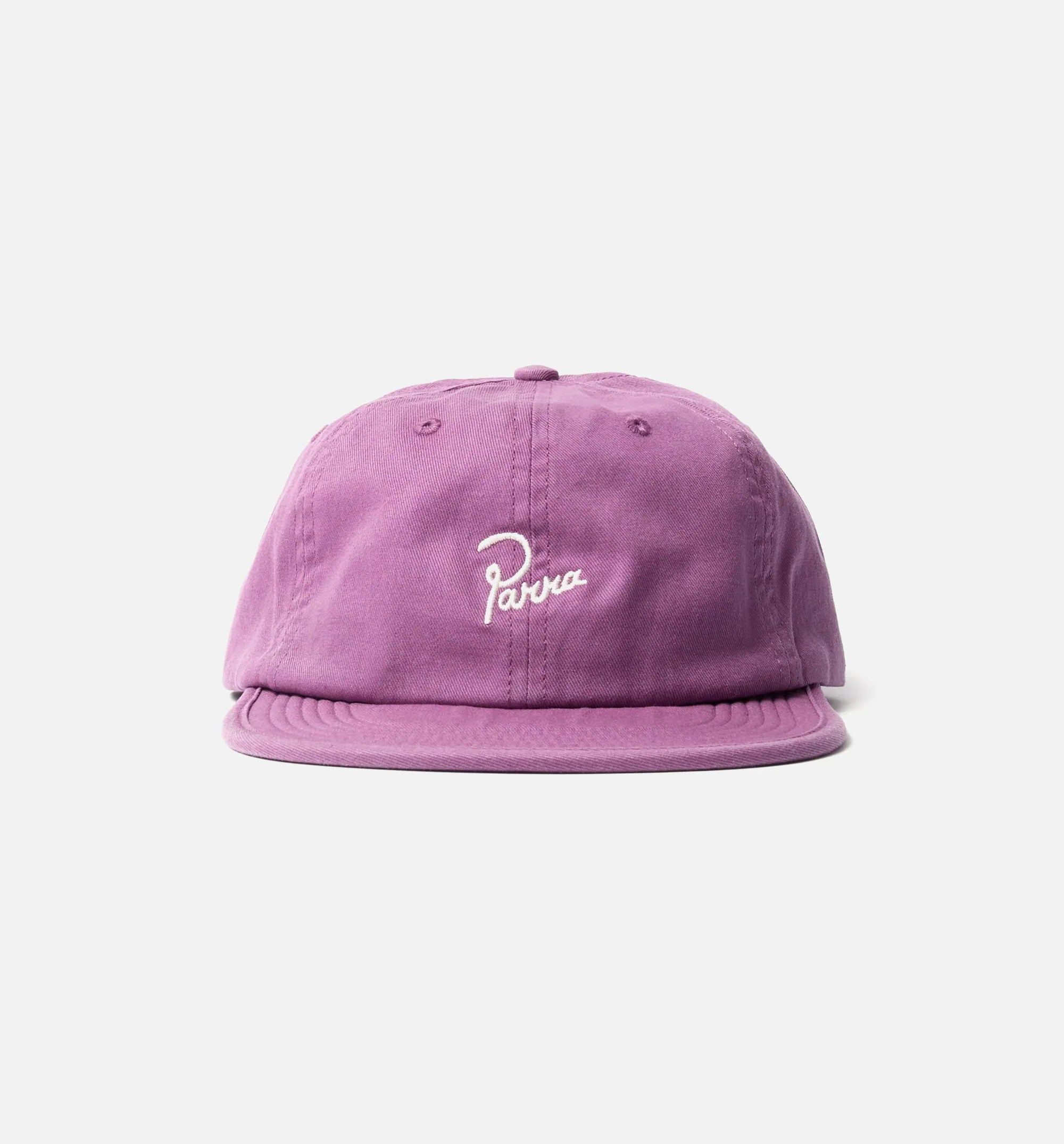 Signature 6 Panel Adjustable Mens Hat Purple