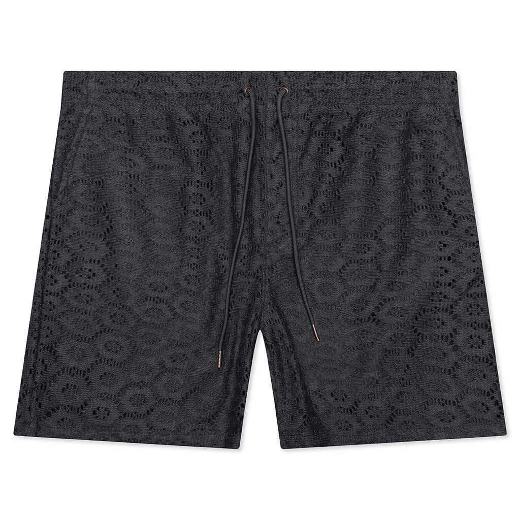 Crochet Short Black