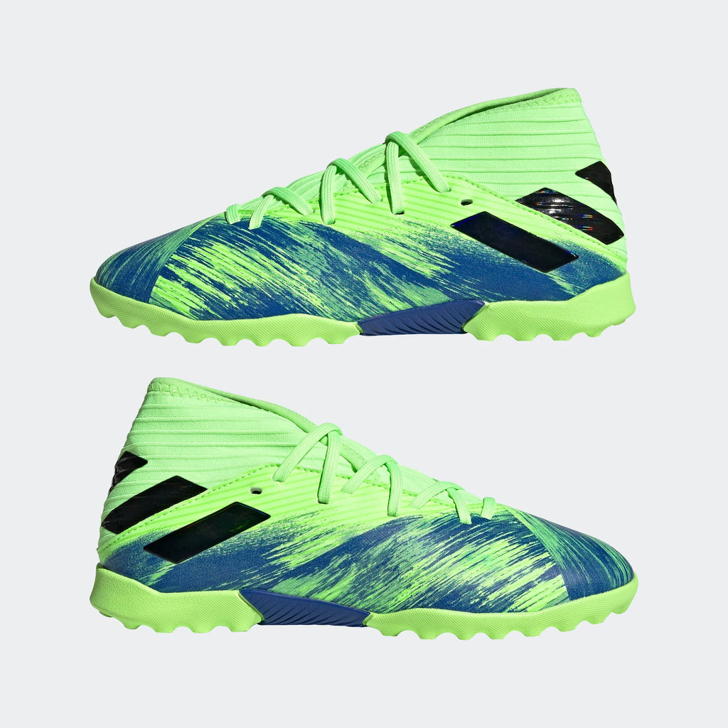 adidas Nemeziz 193 TF Turf Youth Soccer Cleats Signal Green Black Royal