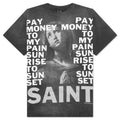 Saint Michael x Pay Money To My Pain Stay Real S S Tee Black