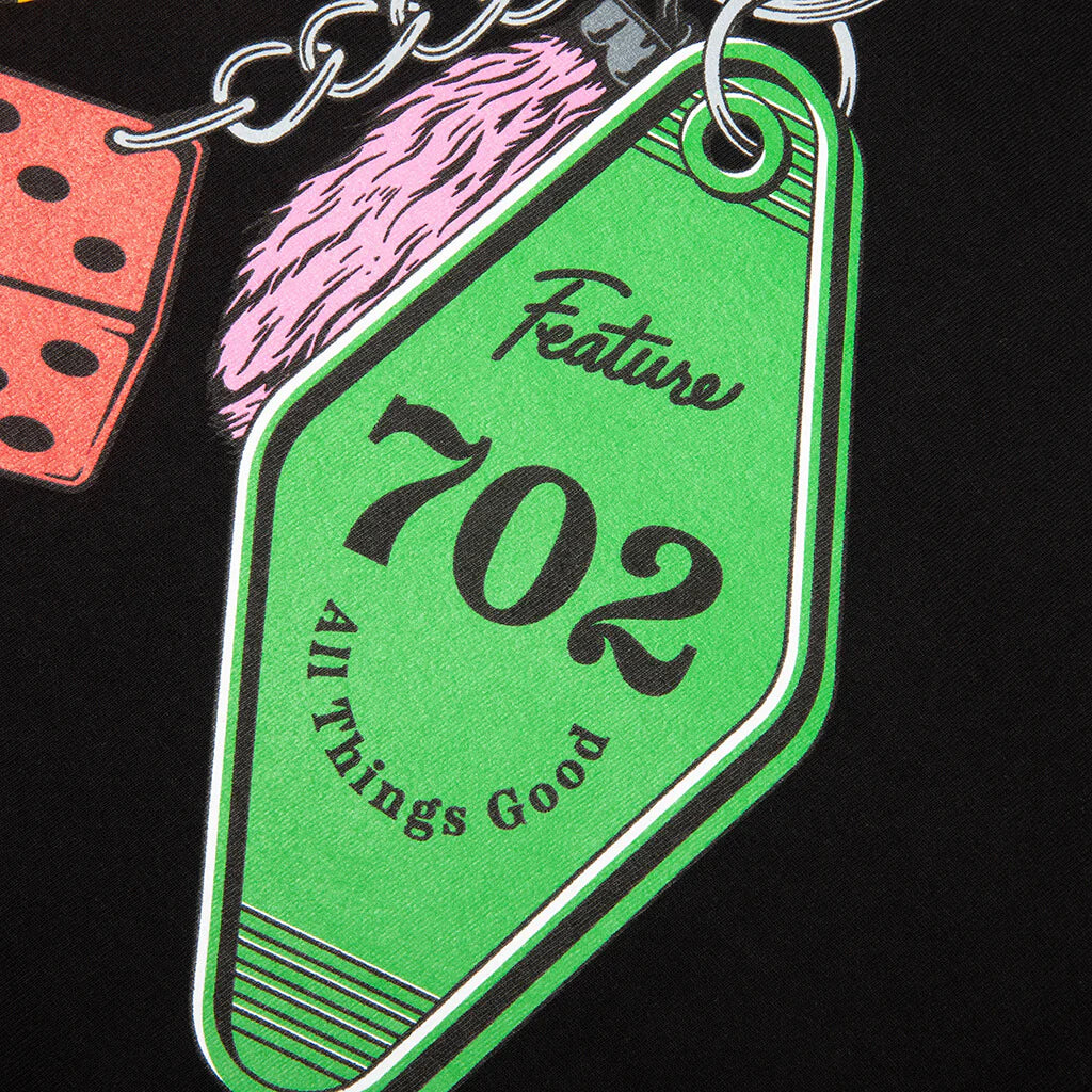 FEATURE x Wynn Keys to the Strip Tee Black