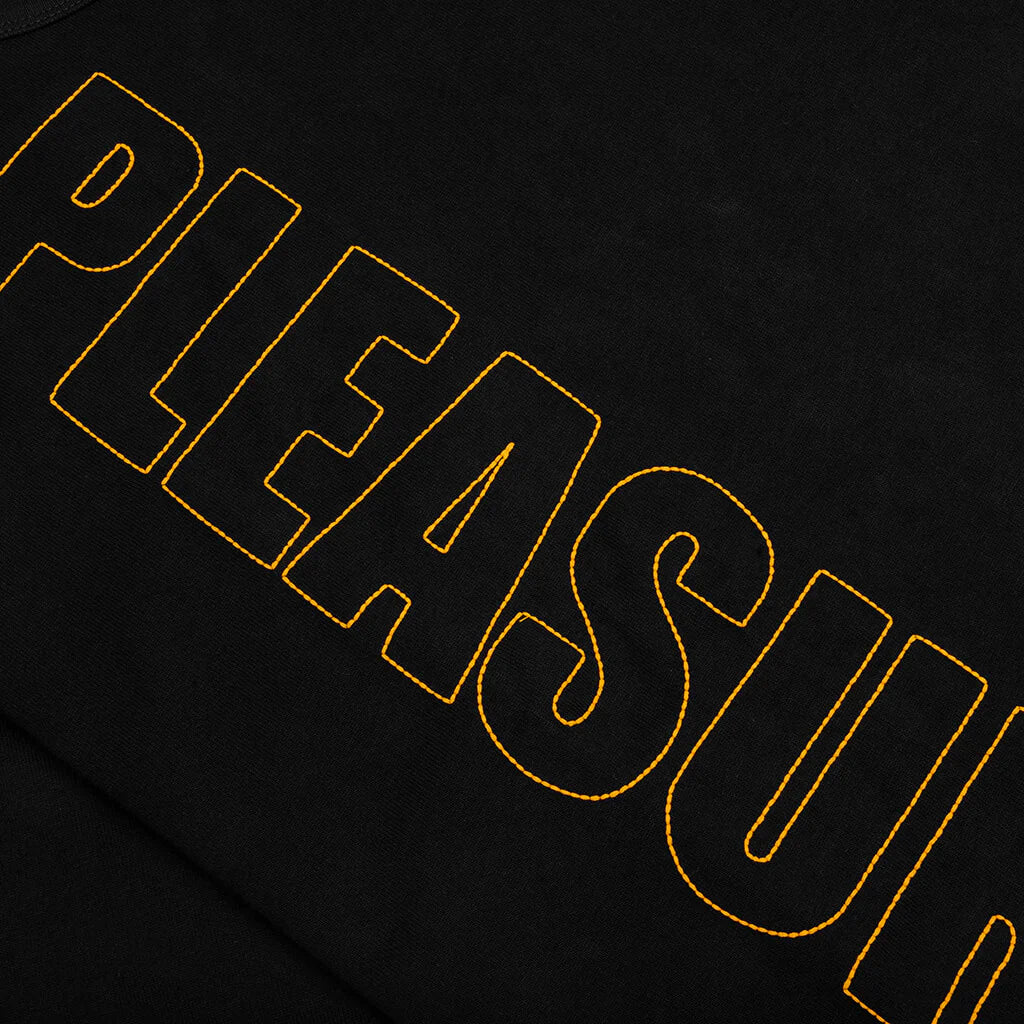 Outline Heavyweight T Shirt Black