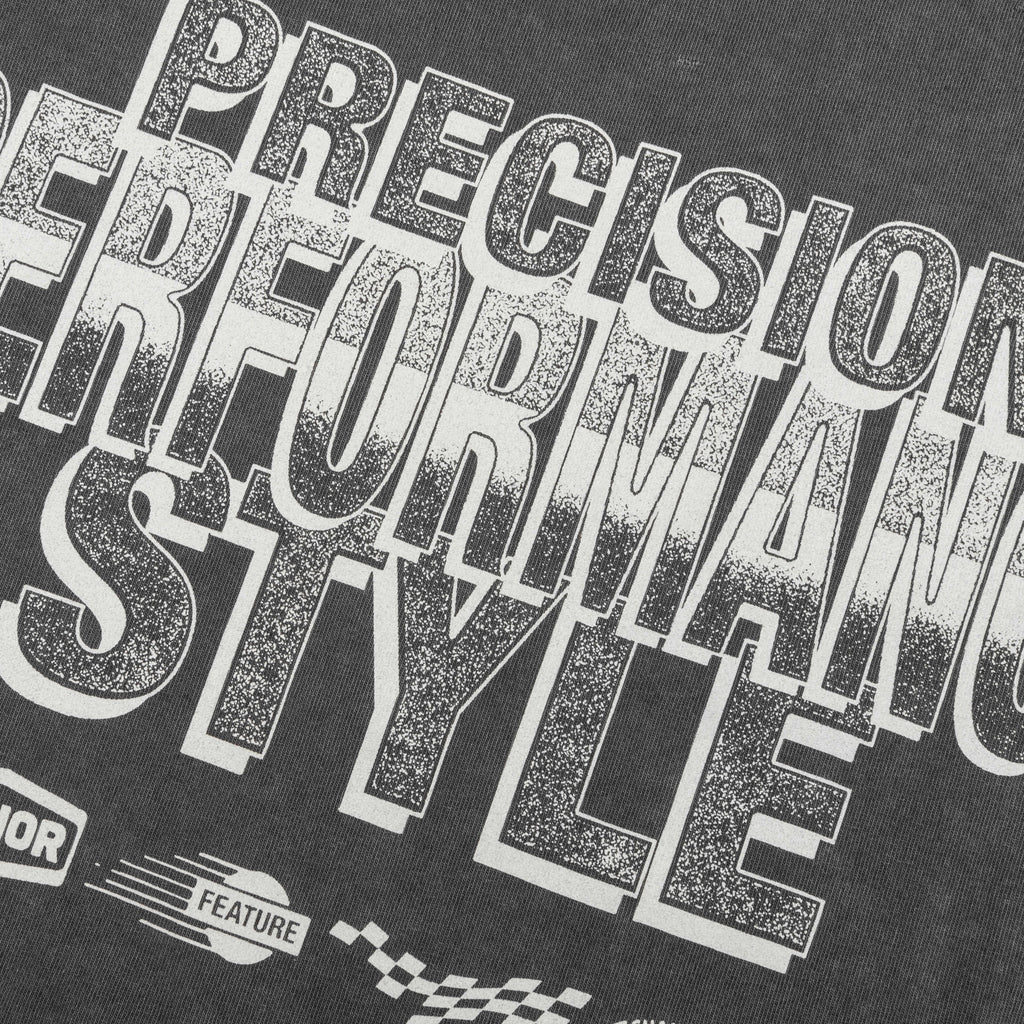 Feature x Honor The Gift Precision Graphic Tee Faded Black