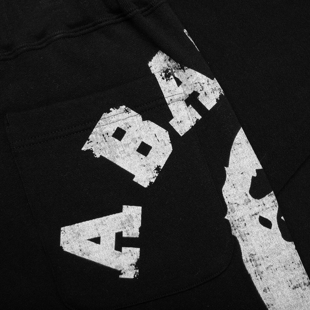Big College Sweat Pants Black