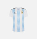 Argentina Home Authentic Mens Jersey White Blue