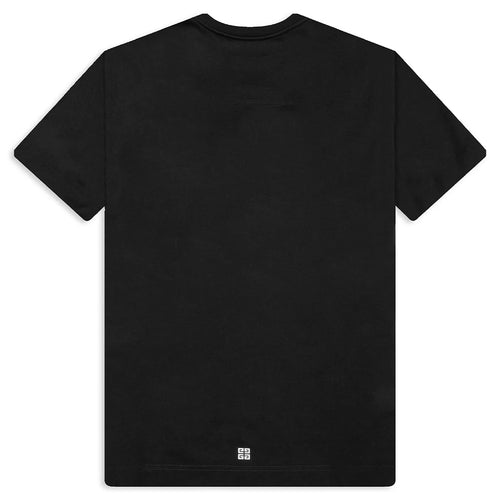 Reflective Slim Fit T Shirt Black